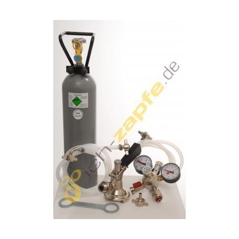 Pacchetto Di Accessori Per Il Contact A 2 Conduttori Con 1 Rubinetto Köpi, 1 Rubinetto Piatto E 2 Bombole Di Co2 Da 2 Kg - Foto 1
