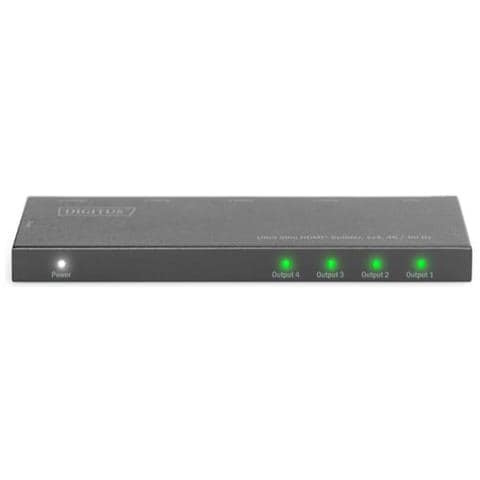 Ultra Slim Hdmi Splitter 1x4 4k 60hz Hdr Hdcp 2.2 18gbps Micro - Foto 2