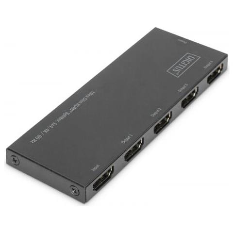 Ultra Slim Hdmi Splitter 1x4 4k 60hz Hdr Hdcp 2.2 18gbps Micro - Foto 1