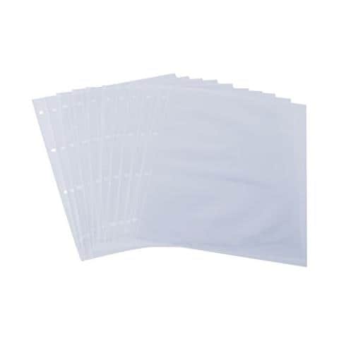 Sm190 Buste Trasparenti Per Cartelline Portamenù, Trasparenti, Per A4, 10 Pz. - Foto 1
