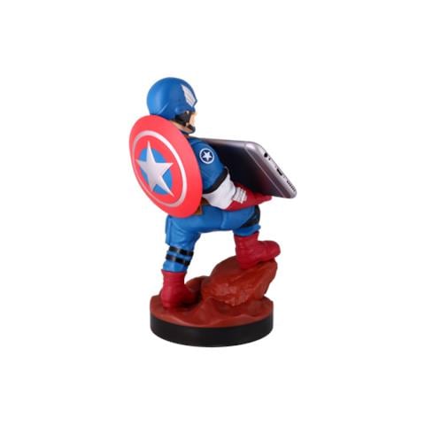 Figurine Support Et Recharge Manette - Cable Guy Captain America - Foto 6