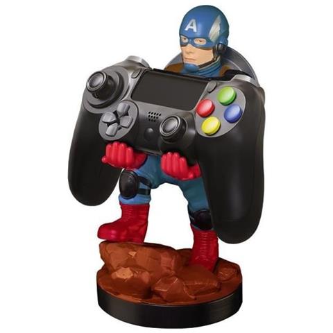 Figurine Support Et Recharge Manette - Cable Guy Captain America - Foto 2