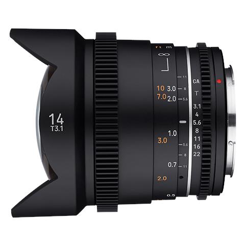 MF 14mm T3,1 VDSLR MK2 Canon EF - Foto 4