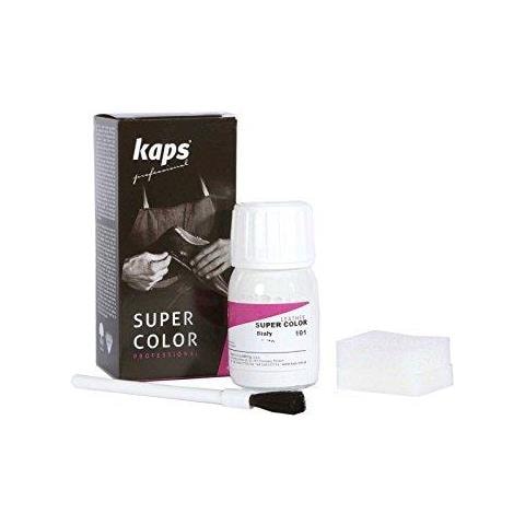 Dye Colore Per Le Calzature In Pelle E Borse Con Spugna E Pennello 25ml - 085 Fl. Oz 101 -. Bianco - Foto 1