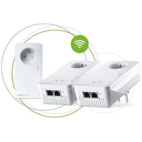 Cpl Magic 2 Wifi Next Multiroom Kit - Fino A 2400 Mbit / S - Foto 1