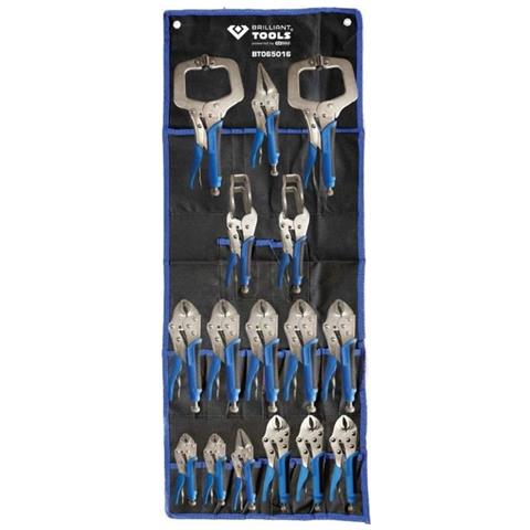 Set Di Pinze Di Bloccaggio Tools | 16 Pezzi - Foto 1