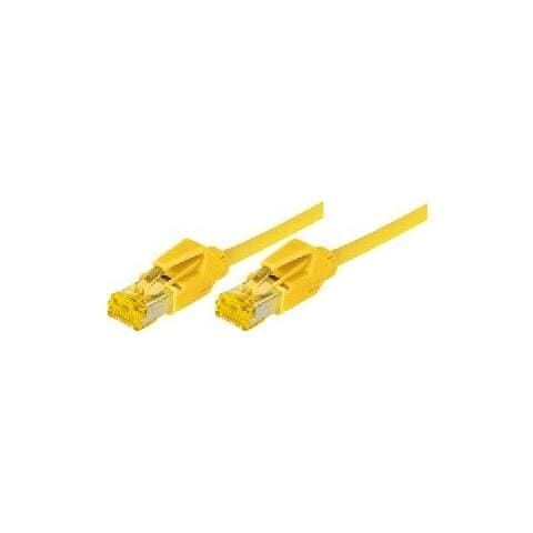 2m Cat. 6A, Cat6a, S / FTP (S-STP) , RJ-45, RJ-45, Maschio / maschio, Giallo - Foto 1