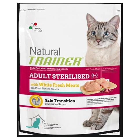 Cibo per Gatti Adult Sterilised con Carni Bianche Fresche 300 gr - Foto 1