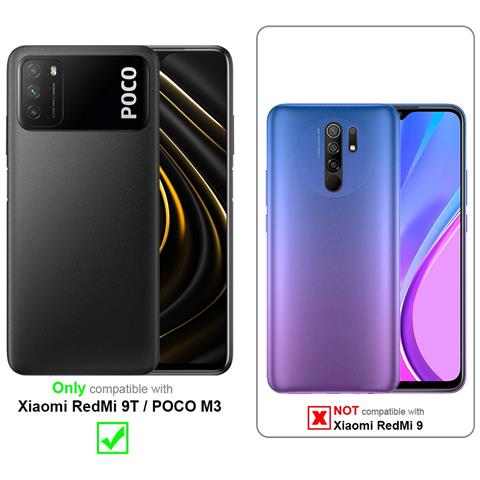Custodia Compatibile Con Xiaomi Redmi 9t / Poco M3 In Candy Rosso - Coperchio Protettivo In Silicone Tpu Flessibile - Foto 8