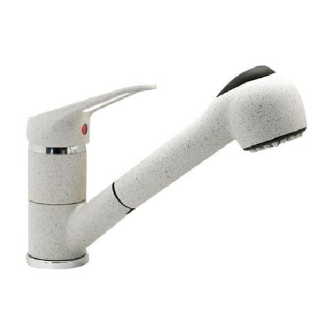 Miscelatore Monocomando Lavello Con Doccetta Estraibile Avena Salerno3 - Foto 3