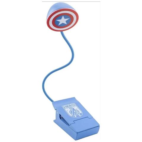 Capitan America Marvel Shield Lampada da Lettura - Foto 1