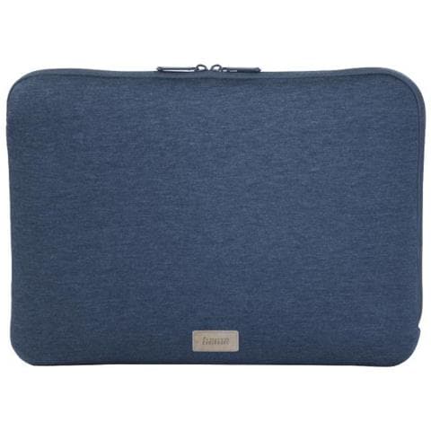Jersey Borsa Per Notebook 39,6 Cm (15.6"") Custodia A Tasca Blu - Foto 1