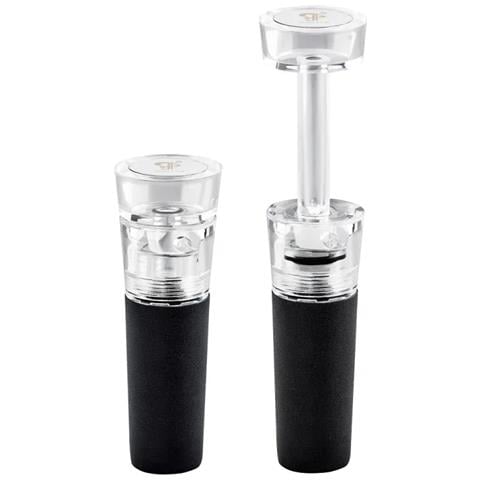 Tappo Per Vino, Tappo Per Bottiglie Di Vino Con Pompa Per Vuoto Integrata - Vacustopp - Foto 2
