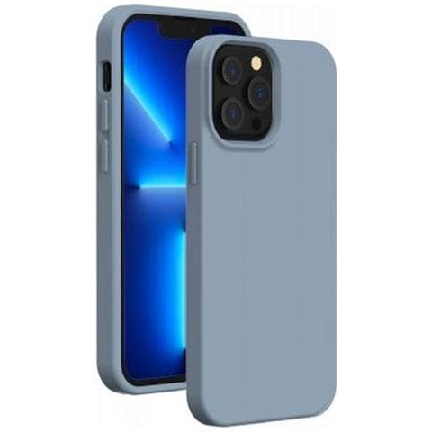 Cover Per Iphone 13 Pro Max Rigida Ed Elegante In Silicone Soft Touch, Blu - Foto 1
