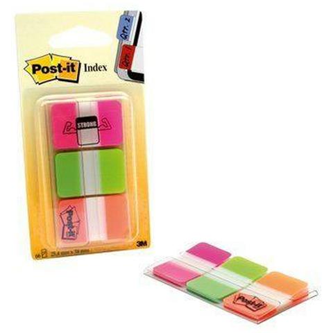 Set Di Post-it Adesivi Post-it Index 25 X 38 Mm Multicolore 66 Foglie (6 Unità) - Foto 2