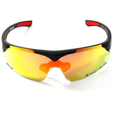 Sunup Set Di Occhiali Da Sole Sportivi Magnet Nero Opaco / Rosso Pieno Revo - Foto 2