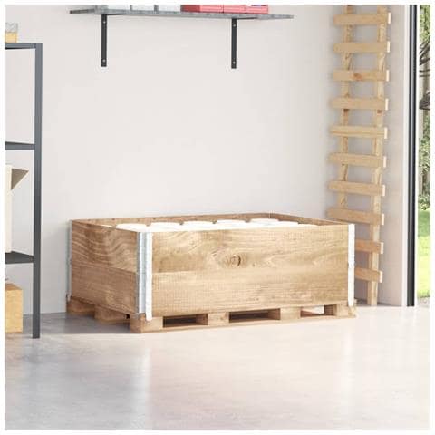 Paretali Per Pallet 2 Pz 120x80 Cm In Legno Massello Di Pino - Foto 1