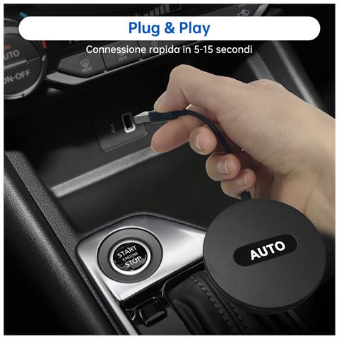 Adattatore Android Auto Wireless - Foto 7