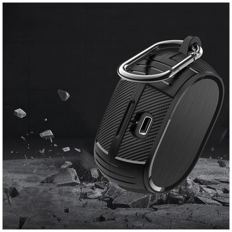 Custodia Protettiva Per Jabra Elite 7 Pro / 7 Active - Nero - Foto 2