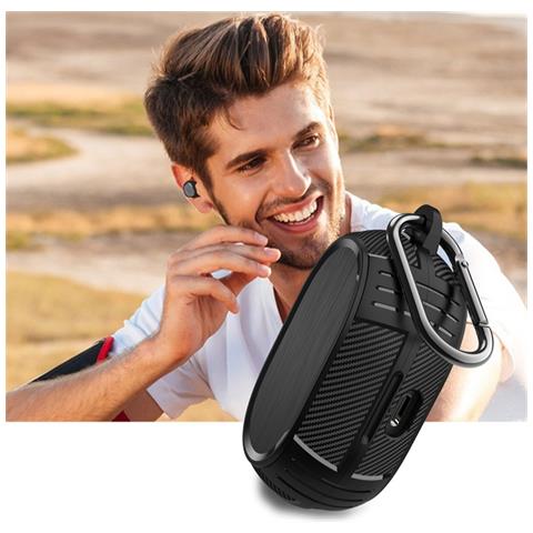 Custodia Protettiva Per Jabra Elite 7 Pro / 7 Active - Nero - Foto 5