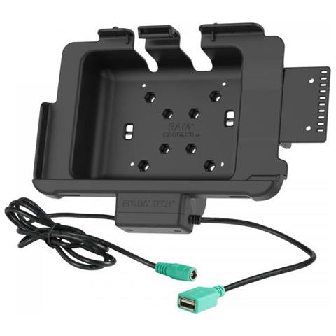 Ram Mounts Ram-hol-ze21pdu Docking Station Per Dispositivo Mobile Tablet Nero (tough-dock Power + Data For - Zebra Et4x - Foto 1