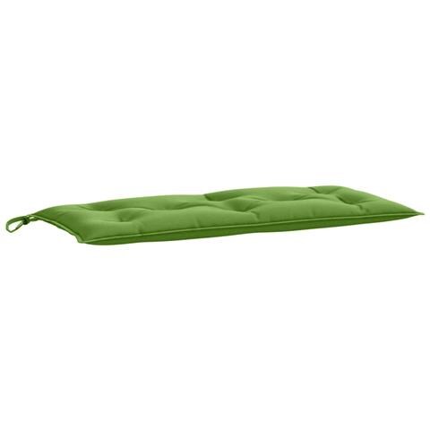 Cuscino Panca Giardino Verde Mélange 100x50x7 Cm Tessuto - Foto 2