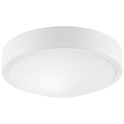 Lampada A Soffitto Jonas - Bianco - Metallo - 8x26x26 Cm - Foto 1