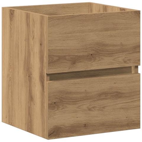 Mobile Lavabo Bagno Artigianale 41x38,5x45 Cm In Truciolato - Foto 2