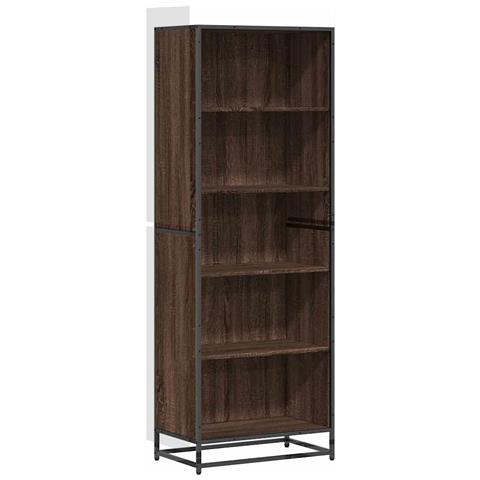 Libreria Rovere Marrone 60x35x170,5 Cm In Truciolato - Foto 2