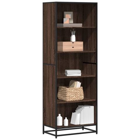 Libreria Rovere Marrone 60x35x170,5 Cm In Truciolato - Foto 1