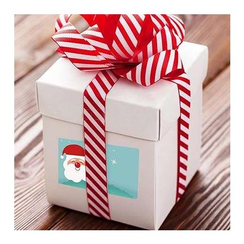 Etichette Natalizie Autoadesive Per Borse E Buste - 300 Pezzi Festivi! - Foto 2