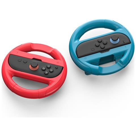 Impugnature Per Volante Da Corsa Blu E Rosse Per Nintendo Switch Joy-cons - Foto 5