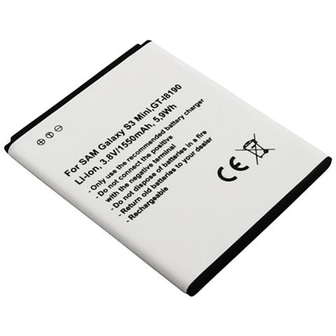 Batteria Da 3,8v 1550mah Con Nfc Compatibile Con Samsung Galaxy S3 Mini - Foto 1