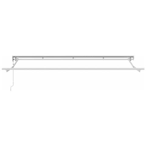 Tenda Retrattile Rigato Blu e bianco 400 x 200 cm Tessuto - Foto 9