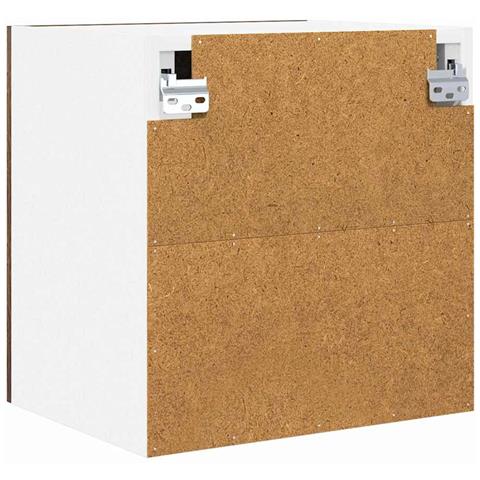 Armadio pensile Riga 2 pcs Rovere fumé 40 x 31 x 40 cm - Foto 9