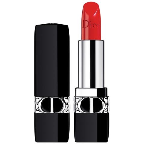 , Couture Colour Floral, Finitura Satinata, Rossetto Cremoso, 080, Sorriso Rosso, Ricaricabile, 3.5 G - Foto 1