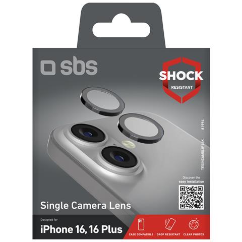 TESINCAMGLIP16K protezione per lo schermo e il retro dei telefoni cellulari Protezione per obiettivo della fotocamera Apple 1 pz - Foto 2