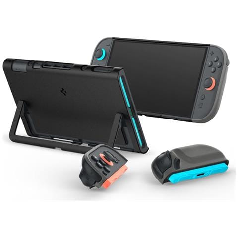 Custodia Nera Nintendo Switch 2 Spigen Nano Pop - Per Una Protezione Comoda E Un Divertimento Di Gioco. - Foto 2