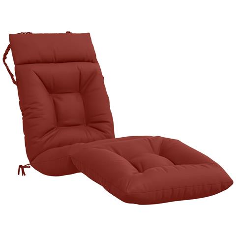 Cuscino per Lettino VIANEN 100% Poliestere Rosso - Foto 1