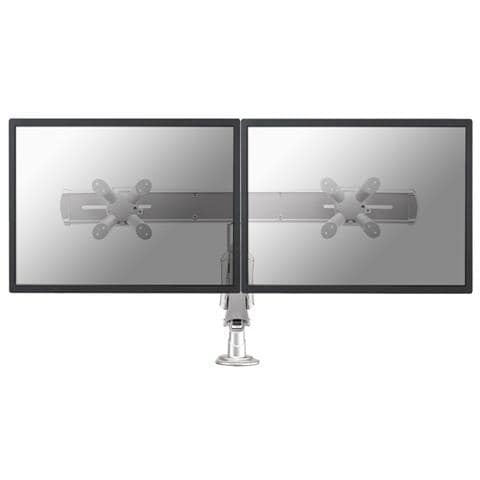 Desk Mount Dual 10-24in Gas Sil Grm. Max 15kg. Vesa75x75to100x100mm - Foto 1