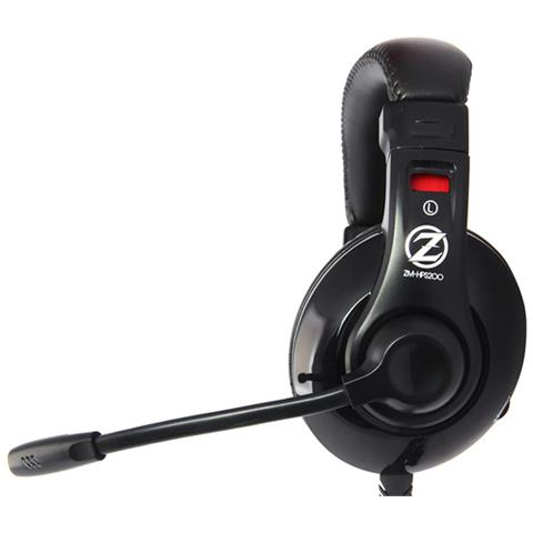 Cuffie con Microfono per Giochi PC Connessione Cavo Nera 1.5 m - Foto 5