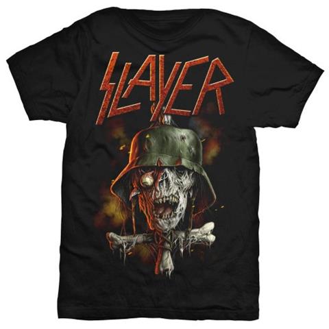 Slayer - Soldier Cross 'v. 2' (T-Shirt Unisex Tg. L)  - Foto 1