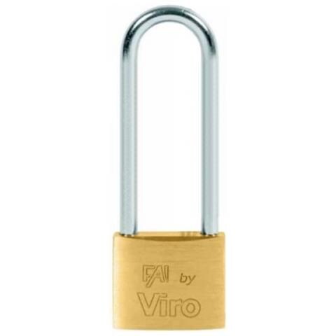 Lucchetto Ad Arco In Ottone Mm. 50 Al90 - Foto 3