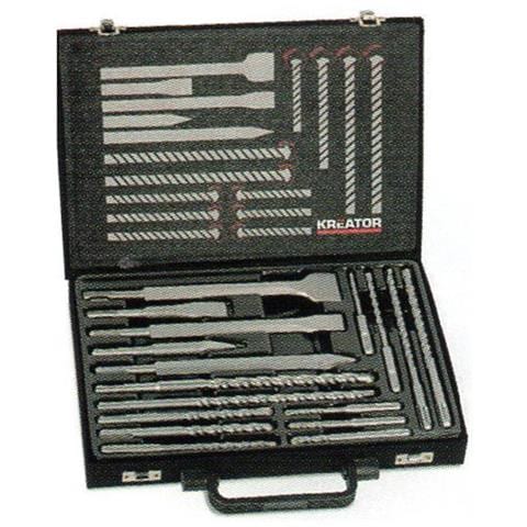 Trapano Sds + Set Di Scalpelli, 17 pezzi Krt012801 - Foto 2