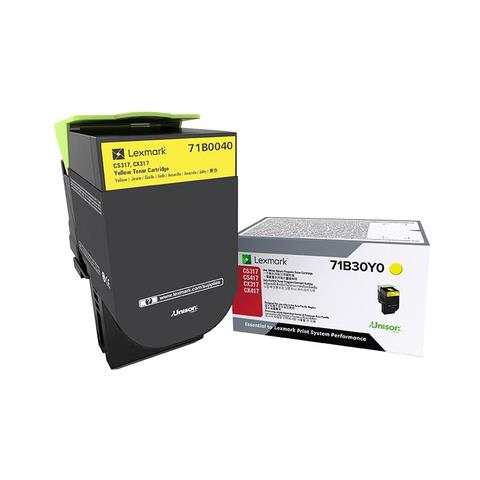 71B0040 Toner Originale Giallo per CX317dn / CS317dn Capacità 2300 Pagine - Foto 2