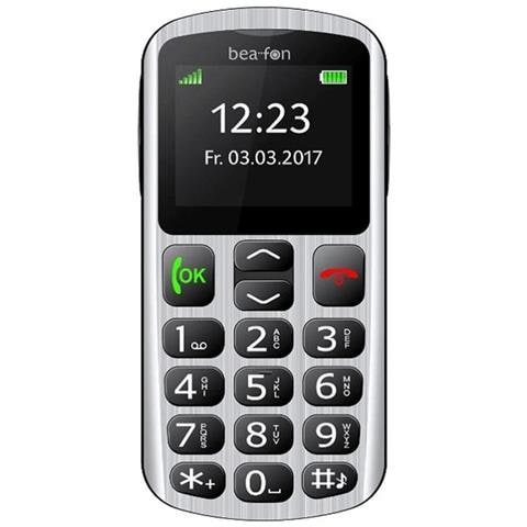 SL250 Senior Phone Dual Sim Display 2" Bluetooth con Tasti Grandi + SOS Colore Argento / Nero - Europa - Foto 2