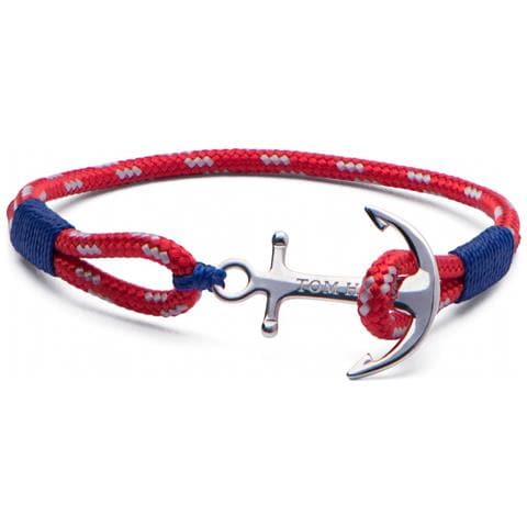 Gioielleria Tm0023. Bracciale, Colore Rosso Blu Argento. Unisex. - In ordine - Foto 4