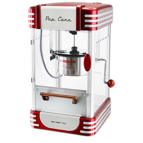 POM-120650 Macchina Per Popcorn Rosso, Argento 360 W - Foto 1