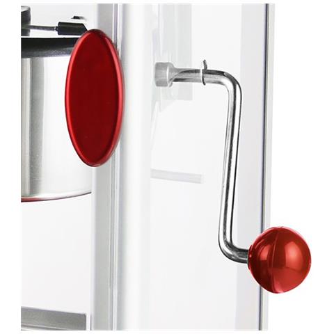 POM-120650 Macchina Per Popcorn Rosso, Argento 360 W - Foto 2