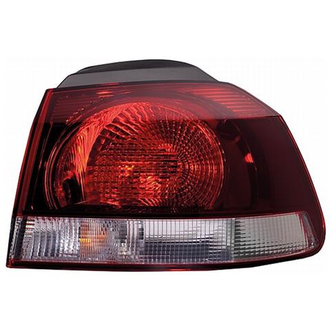 Fanale Hella Con Portalampada Sx Esterno Volkswagen Golf Vi 08> Ch-rosso Scuro - Foto 1